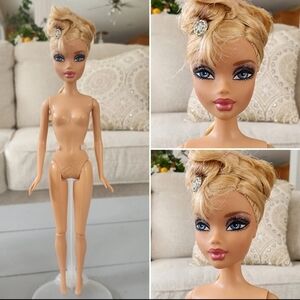 Mattel Barbie My Scene Fashion Week Kennedy Doll Blonde Updo Jointed Knees
